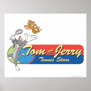 Tom en Jerry Tennis Stars 6 Poster