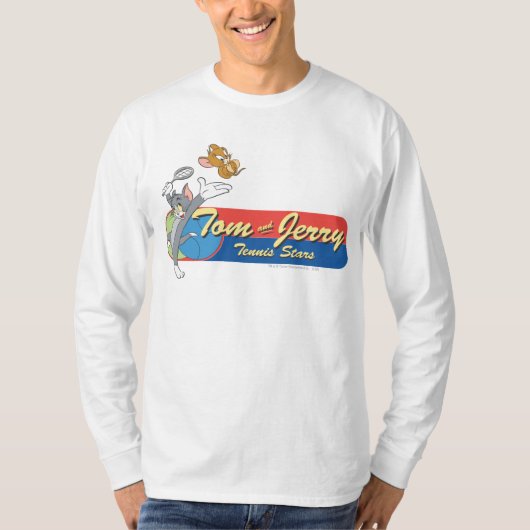 Tom en Jerry Tennis Stars 6 T-shirt (Voorkant)