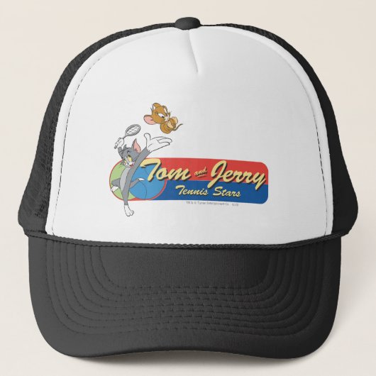 Tom en Jerry Tennis Stars 6 Trucker Pet (Voorkant)