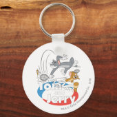Tom en Jerry Tennis Stars 7 Sleutelhanger (Voorkant)
