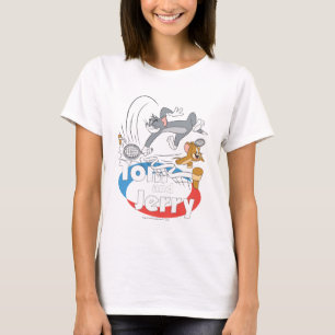 Tom en Jerry Tennis Stars 7 T-shirt