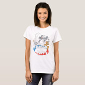 Tom en Jerry Tennis Stars 7 T-shirt (Voorkant volledig)