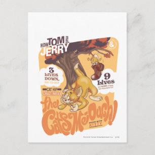 Tom en Jerry The Cats Me-Ouch Briefkaart