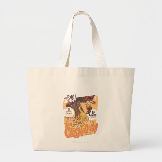 Tom en Jerry The Cats Me-Ouch Grote Tote Bag (Voorkant)