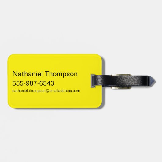 Tom en Jerry | Tom en Jerry Cartoon Bagagelabel (Achterkant horizontaal)