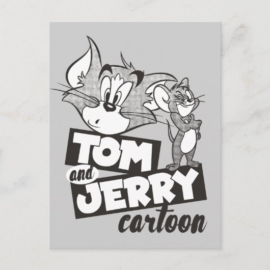 Tom en Jerry | Tom en Jerry Cartoon Briefkaart (Voorkant)