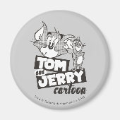 Tom en Jerry | Tom en Jerry Cartoon Magneet (Voorkant)