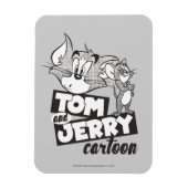 Tom en Jerry | Tom en Jerry Cartoon Magneet (Verticaal)