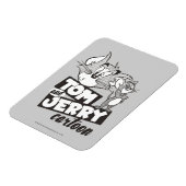 Tom en Jerry | Tom en Jerry Cartoon Magneet (Linkerzijde)