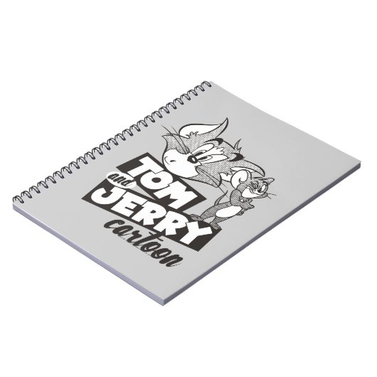 Tom en Jerry | Tom en Jerry Cartoon Notitieboek (Linkerzijde)