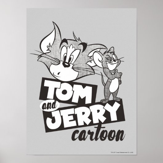 Tom en Jerry | Tom en Jerry Cartoon Poster (Voorkant)