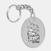 Tom en Jerry | Tom en Jerry Cartoon Sleutelhanger (Voorkant Links)