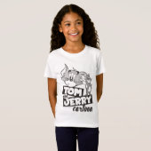 Tom en Jerry | Tom en Jerry Cartoon T-shirt (Voorkant volledig)