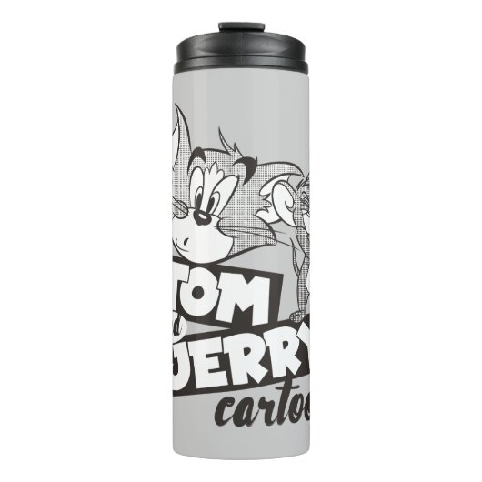 Tom en Jerry | Tom en Jerry Cartoon Thermosbeker (Voorkant)