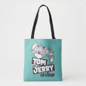 Tom en Jerry | Tom en Jerry Cartoon Tote Bag (Voorkant)