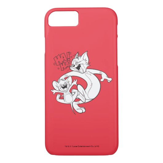 Tom en Jerry | Tom en Jerry Laughing Case-Mate iPhone Case (Achterkant)
