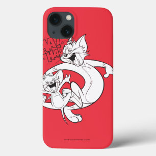 Tom en Jerry Tom en Jerry Laughing iPhone 13 Hoesje