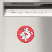 Tom en Jerry | Tom en Jerry Laughing Magneet (Insitu (Vaatwasser))