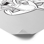 Tom en Jerry | Tom en Jerry Laughing Poster (Hoek)
