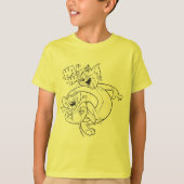 Tom en Jerry | Tom en Jerry Laughing T-shirt (Voorkant)