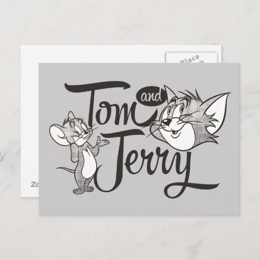 Tom en Jerry | Tom en Jerry Looking Sweet Briefkaart (Voorkant / Achterkant)