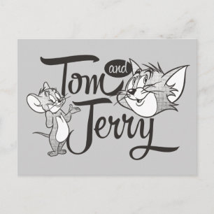 Tom en Jerry   Tom en Jerry Looking Sweet Briefkaart