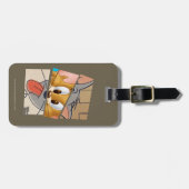 Tom en Jerry | Tom en Jerry Mashup Bagagelabel (Voorkant horizontaal)