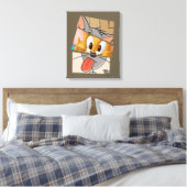 Tom en Jerry | Tom en Jerry Mashup Canvas Afdruk (Insitu (Slaapkamer))