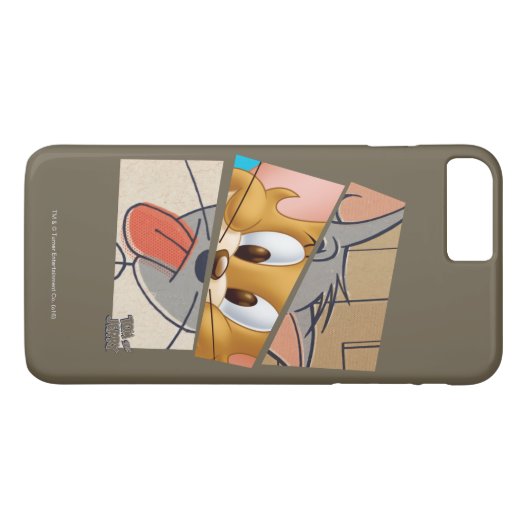 Tom en Jerry | Tom en Jerry Mashup Case-Mate iPhone Case (Achterkant (Horizontaal))