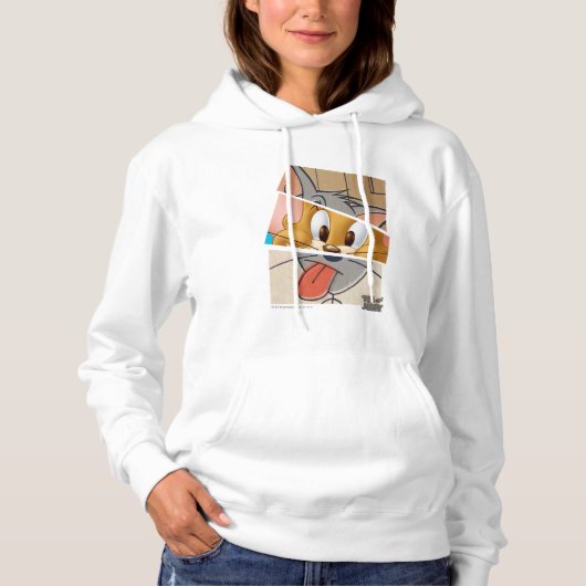 Tom en Jerry | Tom en Jerry Mashup Hoodie (Voorkant)