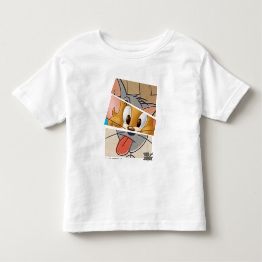 Tom en Jerry | Tom en Jerry Mashup Kinder Shirts (Voorkant)