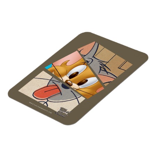 Tom en Jerry | Tom en Jerry Mashup Magneet (Linkerzijde)