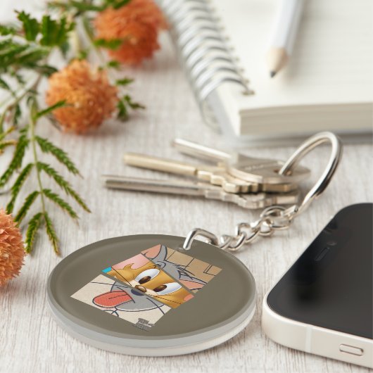 Tom en Jerry | Tom en Jerry Mashup Sleutelhanger (Voorkant Rechts)