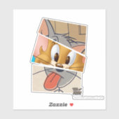 Tom en Jerry | Tom en Jerry Mashup Sticker (Vel)