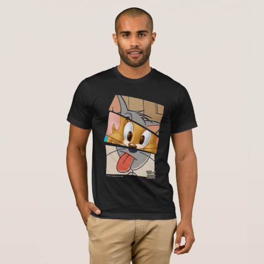 Tom en Jerry | Tom en Jerry Mashup T-shirt (Voorkant volledig)