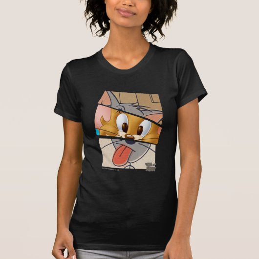Tom en Jerry | Tom en Jerry Mashup T-shirt (Voorkant)