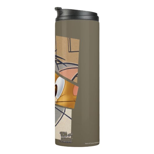 Tom en Jerry | Tom en Jerry Mashup Thermosbeker (Geroteerd rechts)