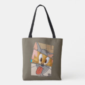 Tom en Jerry | Tom en Jerry Mashup Tote Bag (Achterkant)