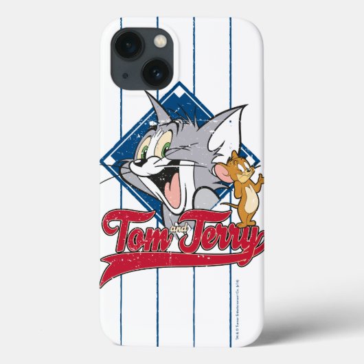 Tom en Jerry | Tom en Jerry op Baseball Diamond Case-Mate iPhone Case (Achterkant)