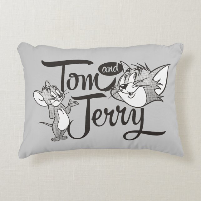 Tom en Jerry | Tom en Jerry View Sweet Accent Kussen (Voorkant)