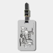 Tom en Jerry | Tom en Jerry View Sweet Bagagelabel (Voorkant verticaal)