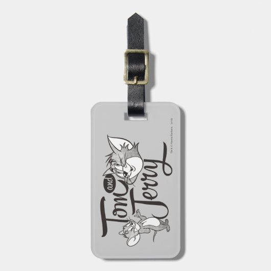 Tom en Jerry | Tom en Jerry View Sweet Bagagelabel (Voorkant verticaal)