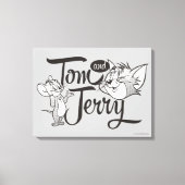 Tom en Jerry | Tom en Jerry View Sweet Canvas Afdruk (Voorkant)