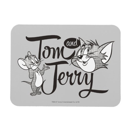 Tom en Jerry | Tom en Jerry View Sweet Magneet (Horizontaal)