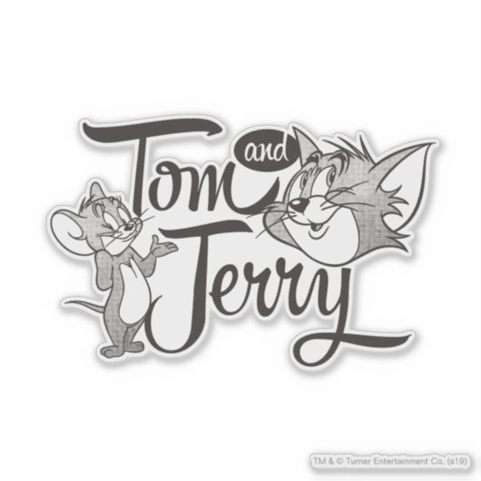 Tom en Jerry | Tom en Jerry View Sweet Sticker (Voorkant)