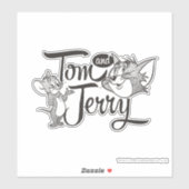 Tom en Jerry | Tom en Jerry View Sweet Sticker (Vel)