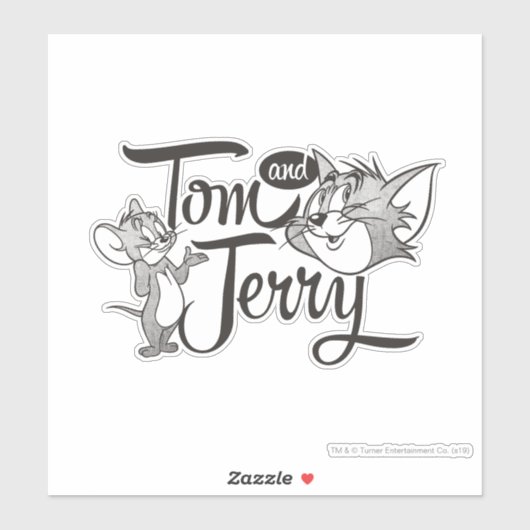 Tom en Jerry | Tom en Jerry View Sweet Sticker (Vel)