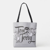 Tom en Jerry | Tom en Jerry View Sweet Tote Bag (Achterkant)
