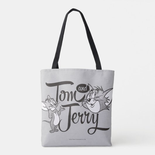 Tom en Jerry | Tom en Jerry View Sweet Tote Bag (Achterkant)