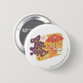 Tom en Jerry Tom Foolery Ronde Button 5,7 Cm (Voorkant /achterkant)